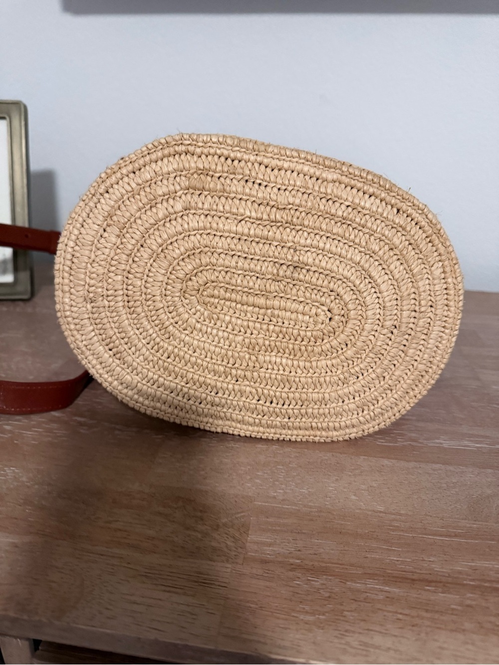 Sézane Mini Farrow Woven Bucket Crossbody - Picture 5 of 7
